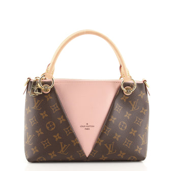 Louis Vuitton V Tote Monogram Canvas and Leather BB
