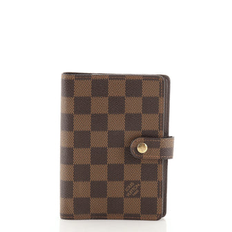 Louis Vuitton Ring Agenda Cover Damier PM