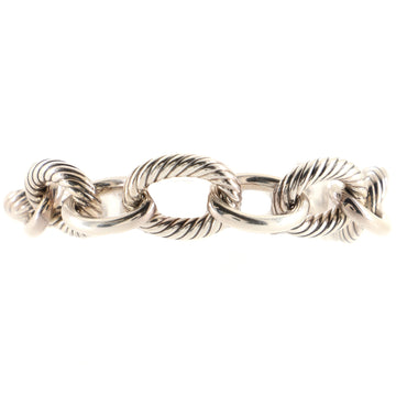 David Yurman Oval Link Bracelet Sterling Silver XL