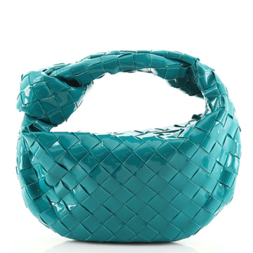 Bottega Veneta BV Jodie Hobo Intrecciato Patent Mini