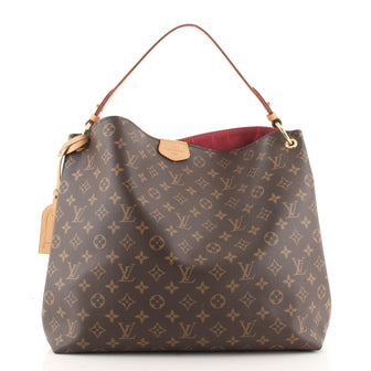 Louis Vuitton Graceful Handbag Monogram Canvas MM
