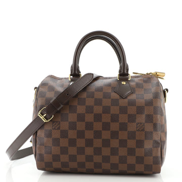 Louis Vuitton Speedy Bandouliere Bag Damier 25