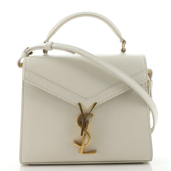 Saint Laurent Cassandra Top Handle Bag Leather Mini