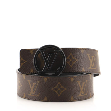 Louis Vuitton LV Circle Belt Monogram Canvas Wide