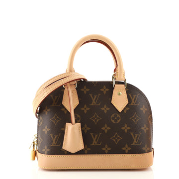 Louis Vuitton Alma Handbag Monogram Canvas BB
