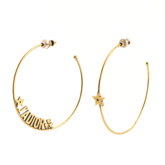 Christian Dior J'Adior Hoop Earrings Metal