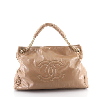 Chanel Rodeo Drive Accordion Hobo Patent Vinyl Large