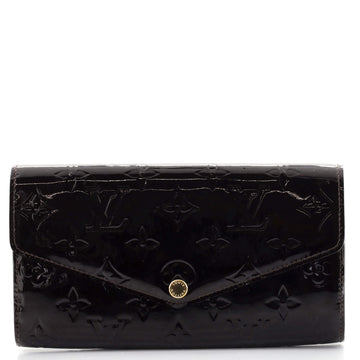 Louis Vuitton Sarah Wallet NM Monogram Vernis