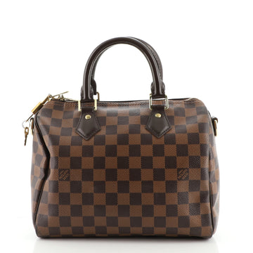 Louis Vuitton Speedy Bandouliere Bag Damier 25