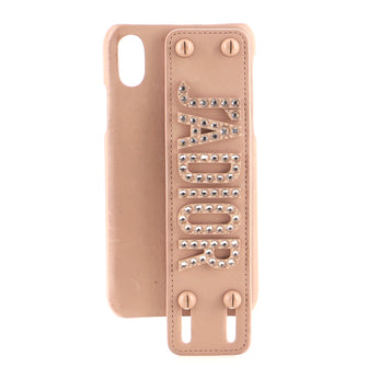 Christian Dior J'Adior Phone Case Metal with Crystals iPhone X