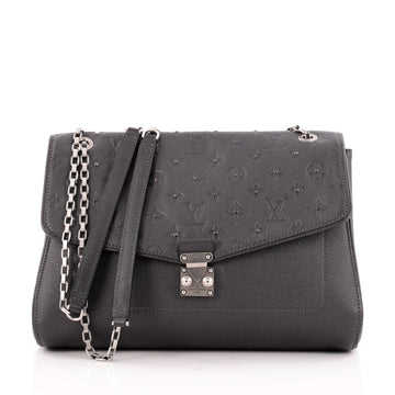 Louis Vuitton Saint Germain Handbag Studded Monogram Empreinte Leather MM