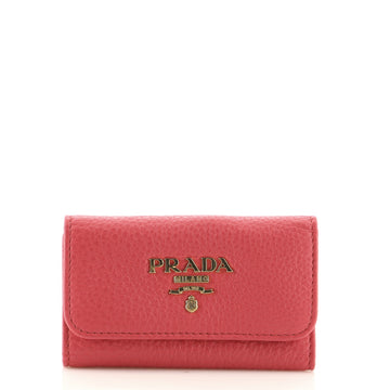 Prada 6 Key Holder Vitello Daino