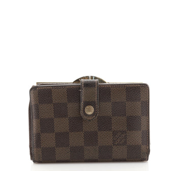 Louis Vuitton French Purse Wallet Damier