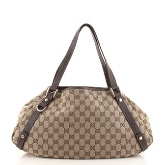 Gucci Abbey Shoulder Bag GG Canvas Medium