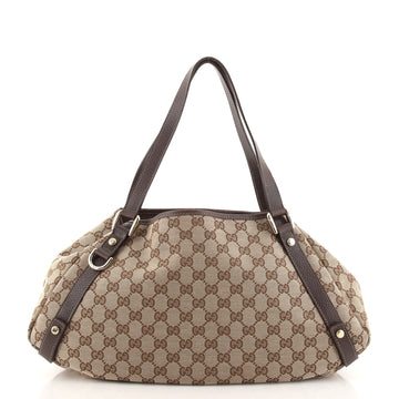 Gucci Abbey Shoulder Bag GG Canvas Medium