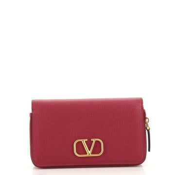 Valentino VLogo Smartphone Case Wallet Leather Long