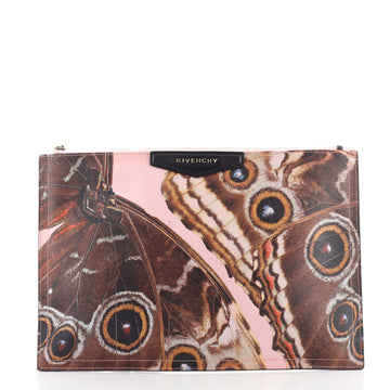 Givenchy Antigona Pouch Printed Coated Canvas Large