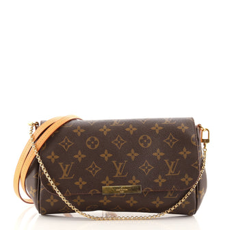 Louis Vuitton Favorite Handbag Monogram Canvas MM