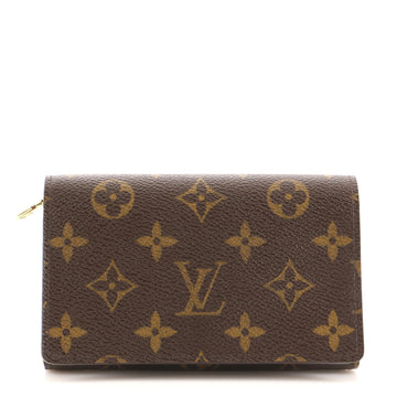 Louis Vuitton Porte Monnaie Tresor Wallet Monogram Canvas