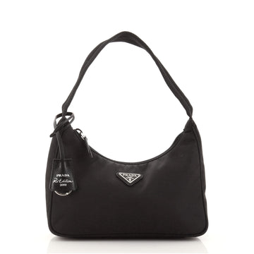 Prada Re-Edition 2000 Hobo Tessuto Mini