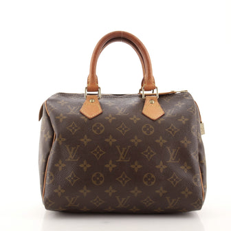 Louis Vuitton Speedy Handbag Monogram Canvas 25