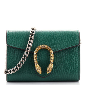 Gucci Dionysus Chain Coin Purse Leather