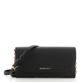 Burberry Henley Wallet on Chain Leather