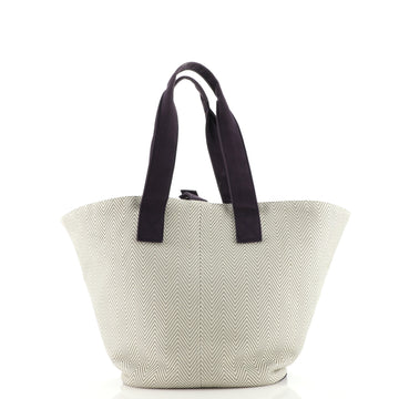Hermes Panier De Plage Handbag Canvas PM