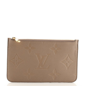 Louis Vuitton Neverfull Pochette Monogram Empreinte Giant Large