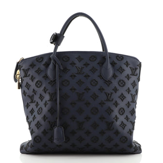 Louis Vuitton Lockit Handbag Limited Edition Monogram Addiction Rubber Vertical