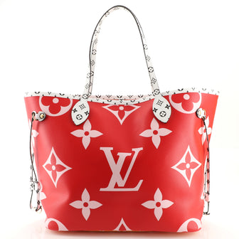 Louis Vuitton Neverfull NM Tote Limited Edition Colored Monogram Giant MM