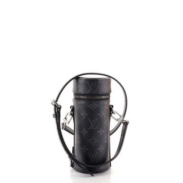 Louis Vuitton Bottle Holder Monogram Eclipse Canvas