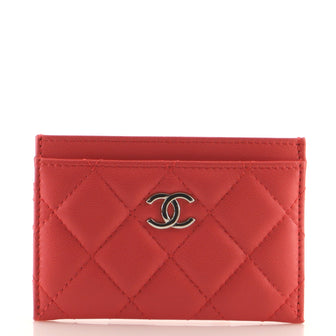 Chanel Classic Card Holder Quilted Lambskin