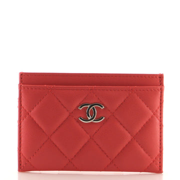 Chanel Classic Card Holder Quilted Lambskin