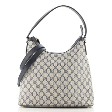 Gucci Linea A Hobo GG Coated Canvas