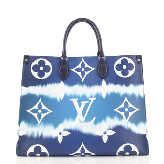 Louis Vuitton OnTheGo Tote Limited Edition Escale Monogram Giant GM