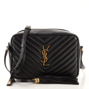 Saint Laurent Lou Camera Bag Matelasse Chevron Leather Small