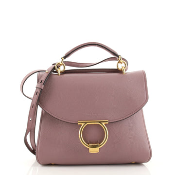 Salvatore Ferragamo Margot Satchel Leather Small