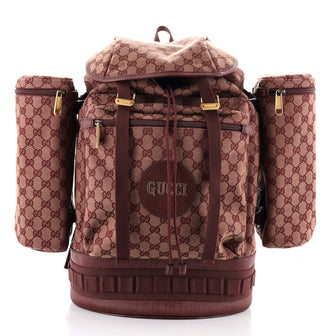 Gucci Alpina Trekking Backpack GG Canvas Large