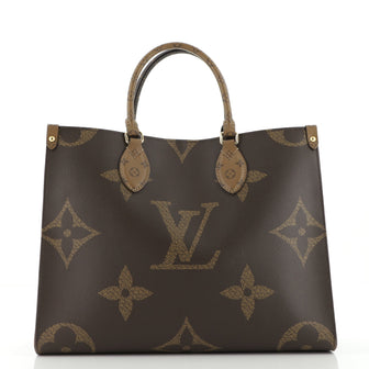Louis Vuitton OnTheGo Tote Reverse Monogram Giant MM