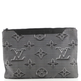 Louis Vuitton Reversible Pouch Limited Edition 2054 Monogram Textile