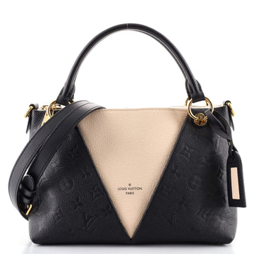 Louis Vuitton V Tote Monogram Empreinte Leather BB