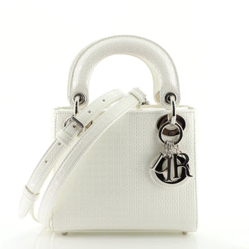 Christian Dior Lady Dior Bag Micro Cannage Embossed Calfskin Mini