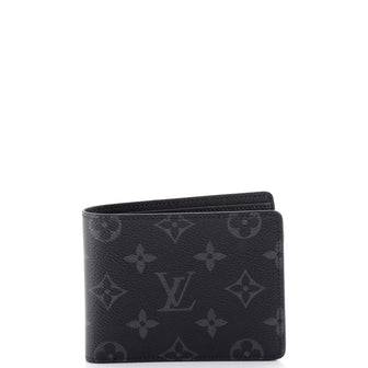 Louis Vuitton Multiple Wallet Monogram Eclipse Canvas