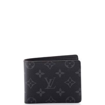 Louis Vuitton Multiple Wallet Monogram Eclipse Canvas