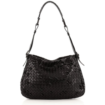 Bottega Veneta Naruto Knot Shoulder Bag Intrecciato Nappa Small