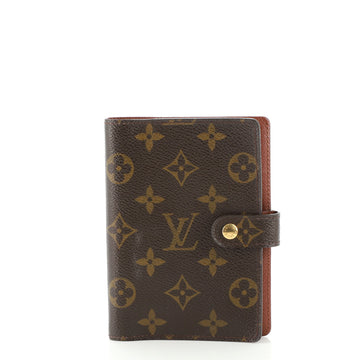 Louis Vuitton Ring Agenda Cover Monogram Canvas PM