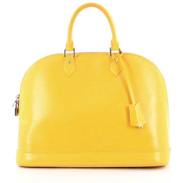 Louis Vuitton Alma Handbag Epi Leather GM