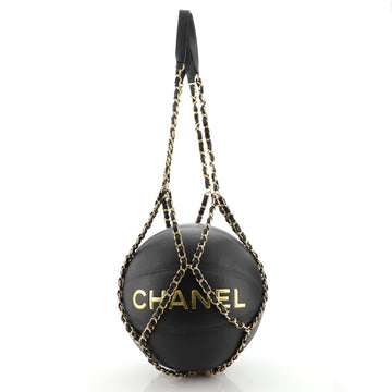 Chanel Basketball and Chain Net Calfskin