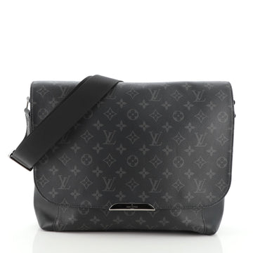 Louis Vuitton Explorer Messenger Bag Monogram Eclipse Canvas MM